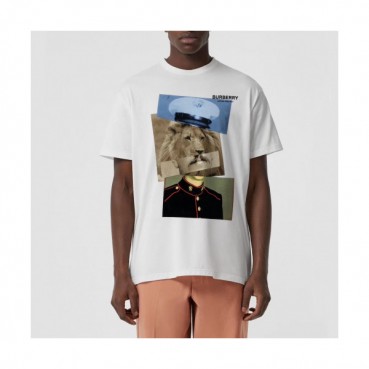 [매장판]Burberry 2019 Mm/Wm Logo Cotton Short Sleeved Tshirt - 버버리 2019 남자 로고 코튼 반팔티 Bur01715x.Size(s 