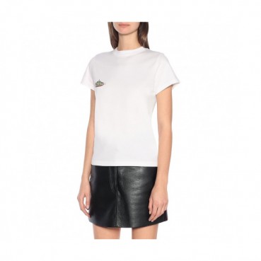 Balenciaga 2019 Mm/Wm Logo Cotton Short Sleeved Tshirt - 발렌시아가 남자 로고 코튼 반팔티 Bal0397x.Size(xs 