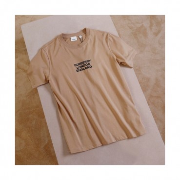 [매장판]Burberry 2019 Mm/Wm Logo Cotton Short Sleeved Tshirt - 버버리 2019 남자 로고 코튼 반팔티 Bur01701x.Size(s 