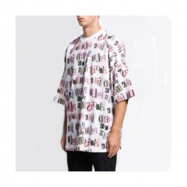 Palm Angels 2019 Mm/Wm Logo Cotton Short Sleeved Tshirt - 팜 엔젤스 2019 남자 로고 코튼 반팔티셔츠 Pam0065x.Size(s 