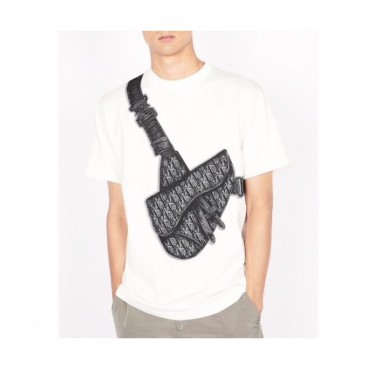 Dior 2019 Mens Logo Cotton Short Sleeved Tshirt - 디올 2019 남성 로고 코튼 반팔티 Dio0449x.Size(xs 