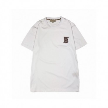[매장판]Burberry 2019 Mm/Wm Logo Cotton Short Sleeved Tshirt - 버버리 2019 남자 로고 코튼 반팔티 Bur01669x.Size(xs 