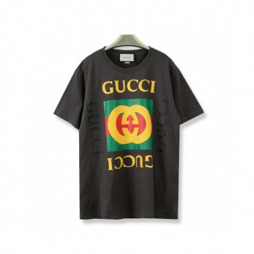 [매장판]Gucci 2019 Mm/Wm Logo Cotton Short Sleeved Tshirt - 구찌 2019 남자 로고 코튼 반팔티 Guc01837x.Size(xs 