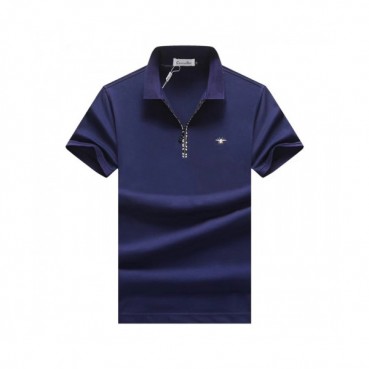 Dior 2019 Mens Logo Silket Short Sleeved Polo Tshirt -디올 2019 남성 로고 실켓 폴로 반팔티 Dio0445x.Size(m 