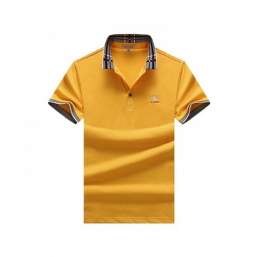 [매장판]Burberry 2019 Mens Logo Silket Short Sleeved Polo Tshirt - 버버리 2019 남성 로고 실켓 폴로 반팔티 Bur01645x.Size(m 