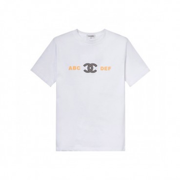Chanel 2019 Mm/Wm 'CC' Cotton Short Sleeved Tshirt - 샤넬 2019 남자 'CC'로고 코튼 반팔티 Cnl0499x.Size(s 