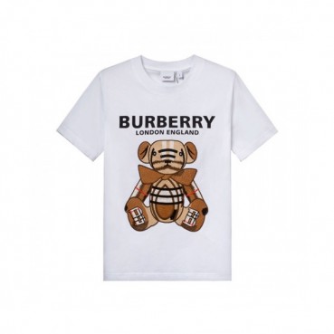 [매장판]Burberry 2019 Mm/Wm Logo Cotton Short Sleeved Tshirt - 버버리 2019 남자 로고 코튼 반팔티 Bur01623x.Size(s 