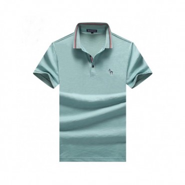 Hazzys 2019 Mens Business Cotton Polo Short Sleeved Tshirt - 헤지스 2019 남성 비지니스 코튼 폴로 반팔티 Haz009x.Size(m 
