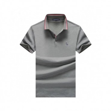 Hazzys 2019 Mens Business Cotton Polo Short Sleeved Tshirt - 헤지스 2019 남성 비지니스 코튼 폴로 반팔티 Haz008x.Size(m 