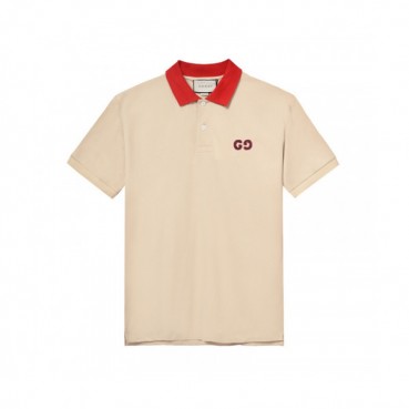 [매장판]Gucci 2019 Mm/Wm Logo Cotton Polo Short Sleeved Tshirt - 구찌 2019 남자 로고 폴로 코튼 반팔티 Guc01771x.Size(xs 
