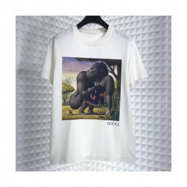 [매장판]Gucci 2019 Mm/Wm Logo Cotton Short Sleeved Tshirt - 구찌 2019 남자 로고 코튼 반팔티 Guc01705x.Size(s 