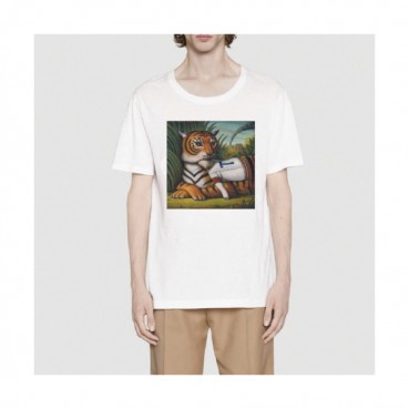 [매장판]Gucci 2019 Mm/Wm Logo Cotton Short Sleeved Tshirt - 구찌 2019 남자 로고 코튼 반팔티 Guc01704x.Size(s 