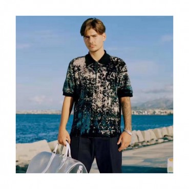 Louis vuitton 2019 Mens Crew -neck Cotton Short Sleeved Tshirt 