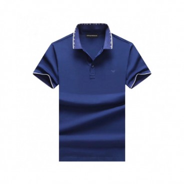 Armani 2019 Mens Logo Cotton Short Sleeved Tshirt- 알마니 2019 남성 로고 코튼 반팔티 Arm0420.Size(m 