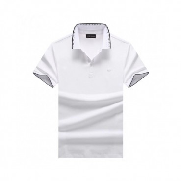 Armani 2019 Mens Logo Cotton Short Sleeved Tshirt- 알마니 2019 남성 로고 코튼 반팔티 Arm0419.Size(m 