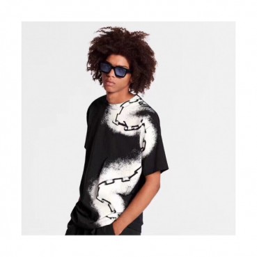 Louis vuitton 2019 Mens Crew -neck Cotton Short Sleeved Tshirt 