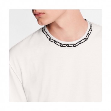 Louis vuitton 2019 Mens Crew -neck Cotton Short Sleeved Tshirt 
