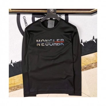 Mocler 2019 Mens Logo Silket Tshirt- 몽클레어 남성 로고 실켓 티셔츠 MONTS0102.Size(M