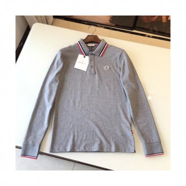 Mocler 2019 Mens Logo Silket Tshirt- 몽클레어 남성 로고 실켓 티셔츠 MONTS0068.Size(M
