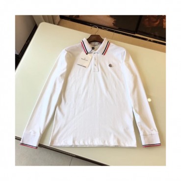 Mocler 2019 Mens Logo Silket Tshirt- 몽클레어 남성 로고 실켓 티셔츠 MONTS0067.Size(M