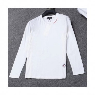 Mocler 2019 Mens Logo Cotton Tshirt- 몽클레어 남성 로고 코튼 티셔츠 MONTS0035.Size(M