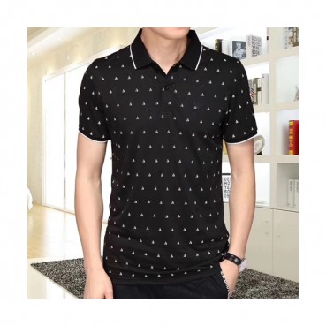 Armani 2019 Mens Logo Cotton Short Tshirt- 알마니 남성 로고 코튼 반팔티 ARMTS0005.Size(M