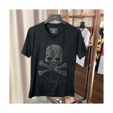 philipp-plein 2019 Mens Logo Cotton Short Tshirt