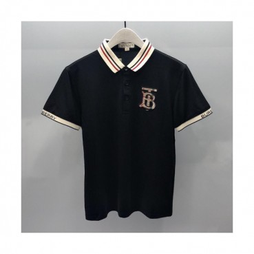 Burberry 2019 Mens Logo Cotton Short Sleeved Tshirt -버버리 남성 로고 코튼 반팔티 Burts0100.Size(m 