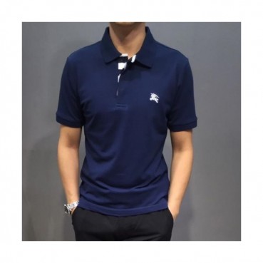 Burberry 2019 Mens Logo Cotton Short Tshirt- 버버리 남성 로고 코튼 반팔티 Burts0097.Size(M