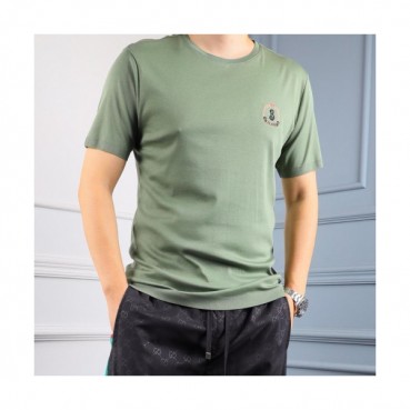 Burberry 2019 Mens Logo Cotton Short Sleeved Tshirt - 버버리 남성 로고 코튼 반팔티 Burts0096.Size(M