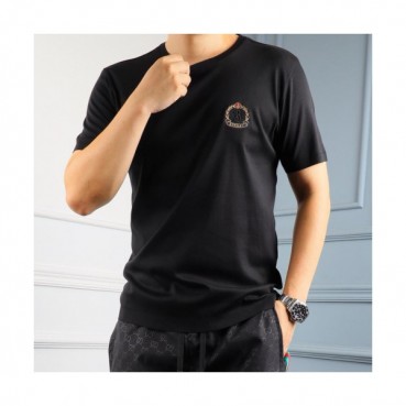 Burberry 2019 Mens Logo Cotton Short Sleeved Tshirt - 버버리 남성 로고 코튼 반팔티 Burts0096.Size(M