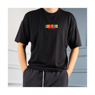 Burberry 2019 Mens Logo Cotton Short Sleeved Tshirt - 버버리 남성 로고 코튼 반팔티 Burts0093.Size(M