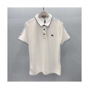 Burberry 2019 Mens Logo Cotton Short Sleeved Polo Tee - 버버리 남성 로고 코튼 폴로 반팔티 BurPT0087.Size(M