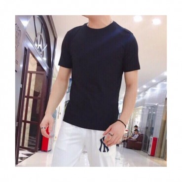 Burberry 2019 Mens Logo Cotton Short Sleeved Tshirt - 버버리 남성 로고 코튼 반팔티 Burts0084.Size(M