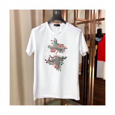 Supreme 2019 Mens Logo Cotton Short Sleeved Tshirt - 슈프림 남성 로고 코튼 반팔티 supts0009.Size(M