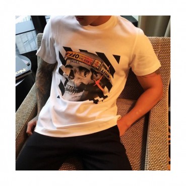 Off-white 2019 Mm/Wm Logo Wolf Cotton T