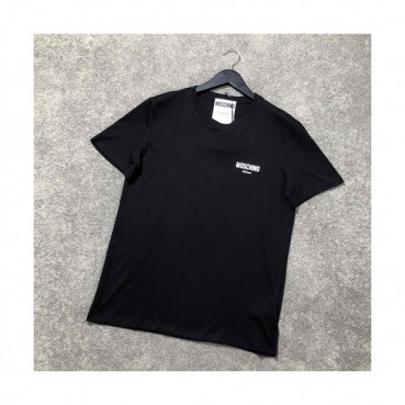 Moschino 2019 Mm/WmCrew -neck Cotton Short Sleeved T