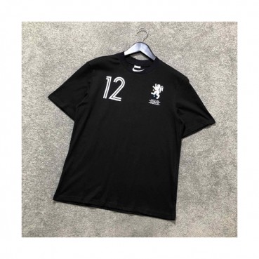 Off-White x Nike 2019 Mm/Wm Logo Wolf Cotton T shirt 