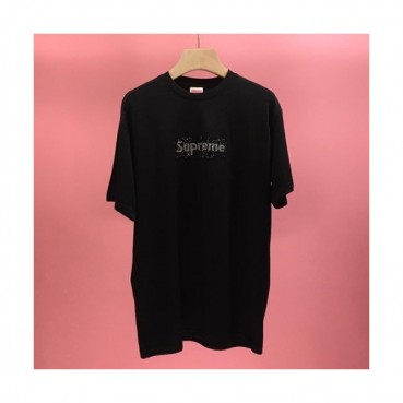 Supreme 2019 Mens Printing Logo Cotton Short Sleeved Oversize Tshirt - 슈프림 남성 프린팅 로고 코튼 오버사이즈 반팔티 supts0002.Size(s 