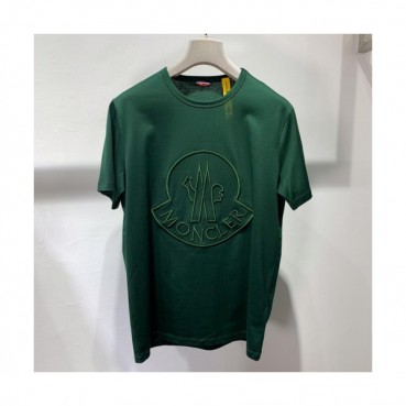 Mocler 2019 Mens Logo Cotton Short Sleeved T-shirt 