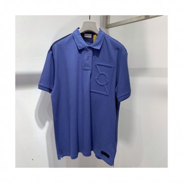 Mocler 2019 Mens Logo Cotton Short Sleeved T-shirt 