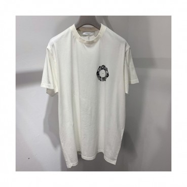 Givenchy 2019 Mm/Wm Logo Oversize Cotton Short Sleeved Tshirt - 지방시 남자 로고 오버사이즈 코튼 반팔티 Givts0015.Size(xxs 