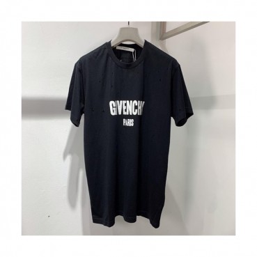 Givenchy 2019 Mm/Wm Logo Oversize Cotton Short Sleeved Tshirt - 지방시 남자 로고 오버사이즈 코튼 반팔티 Givts0014.Size(xxs 