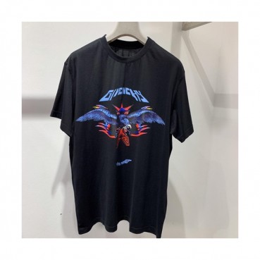 Givenchy 2019 Mm/Wm Logo Oversize Cotton Short Sleeved Tshirt - 지방시 남자 로고 오버사이즈 코튼 반팔티 Givts0010.Size(xxs 