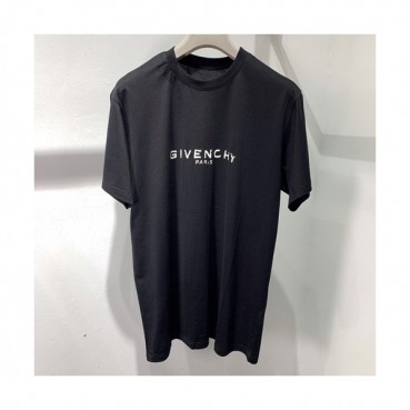 Givenchy 2019 Mm/Wm Logo Oversize Cotton Short Sleeved Tshirt - 지방시 남자 로고 오버사이즈 코튼 반팔티 Givts0008.Size(xxxs 