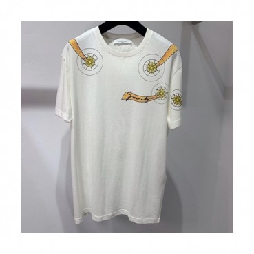 Givenchy 2019 Mm/Wm Logo Oversize Cotton Short Sleeved Tshirt - 지방시 남자 로고 오버사이즈 코튼 반팔티 Givts0006.Size(xs 