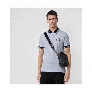 Burberry 2019 Mens Logo Polo Cotton Short Sleeved Tshirt - 버버리 남성 로고 폴로 코튼 반팔티 BurTS0056.Size(s