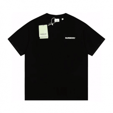 Burberry 2023Mens Logo Cotton Short Sleeved Tshirt - 버버리 남성 로고 코튼 반팔티 BurTS0049.Size(xs