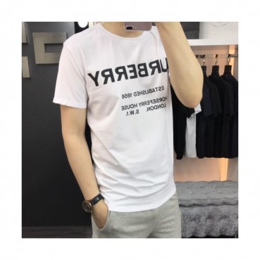 Burberry 2019 Mens Logo Polo Cotton Short Sleeved Tshirt - 버버리 남성 로고 폴로 코튼 반팔티 BurTS0049.Size(S