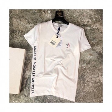Mocler 2019 Mens Logo Cotton Short Sleeved T-shirt 